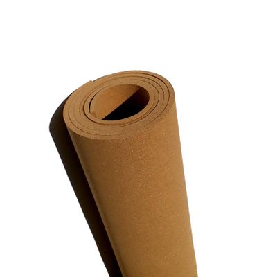 LYZLPHLL Cork Roll, Cork Board Sheet, Pin Boards for Walls, Cork Floor Tiles, Easy to Cut, 1/3" 1/4" Thick, for Office Home School DIY Supplies, Brown(Color:Thick 8mm,Size:0.7mx4m(2.3ftx13.1ft))