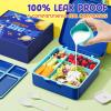Fimibuke Bento Lunch Box for Kids, Toddler Bento Box with 4 Compartments view 4