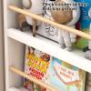 Gtzly Bookcase Kids Bookcase Wooden Organizer Storage Cabinet, Modern Simple 3-Tier Storage Rack, Tall Multipurpose Bookshelf, for Living Room, Home Office(Size:50 * 10 * 89cm/19.7 * 3.9 * 35in) view 3