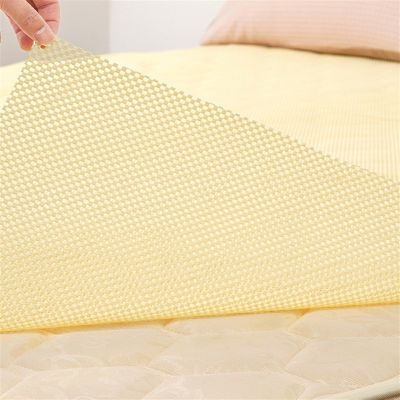 GIBZ Shelf Cabinet Liner Non-Adhesive, PVC Kitchen Liner, Washable Easy to Cut Drawer Mat for Kitchens Cupboard, Beige, 25" x 35"