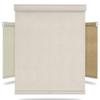 BERISSA Cordless Blackout Roller Shades for Windows,Free-Stop Striped Jacquard Windows Blinds with Cassette Valance,Thermal Insulated UV Protection Roller Blinds for Home Office. Beige. 24" W x 56" H view 1