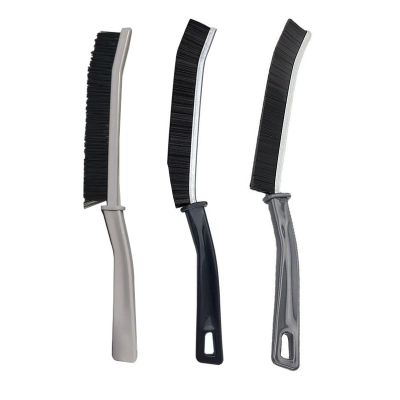 Crevice Cleaning Brushes for Household Use, 3PCS Hard Bristle Crevice Cleaning Brush Long Handle Gap Cleaning Brush Skinny Brush for Dead Corner Groove Tiles Gap for Home Bathroom Kitchen