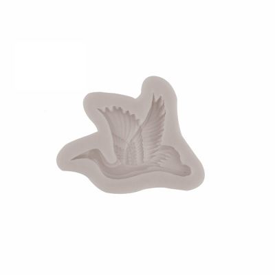 YOGOTEU White Crane- Animal Silicone Mold Fondant Chocolate Clay Resin Model Cake Decorating Tool Baking Accessories Animal Chocolate Fondant Molds, Grey, Style3