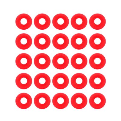 Sunicon 25Pcs Silicone Gasket, Gaskets Replacement for Swing Flip Top Bottle Home Brew Beer Bottle Seals