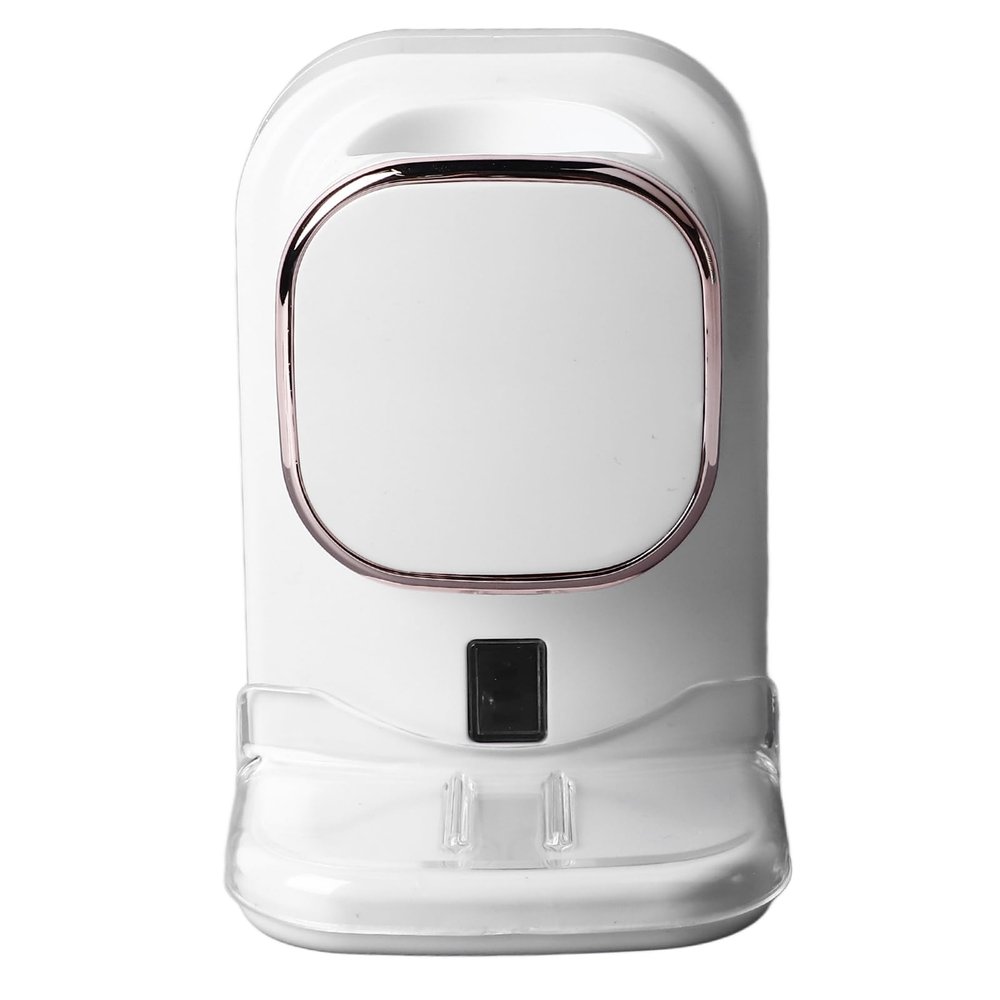 Toothpaste Dispenser, USB Powered Wall Mount Adjustable Automatic Toothpaste Dispenser Electric Toothpaste Dispenser with Responsive Sensor for Bathroom (White)