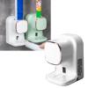Toothpaste Dispenser, USB Powered Wall Mount Adjustable Automatic Toothpaste Dispenser Electric Toothpaste Dispenser with Responsive Sensor for Bathroom (White) view 2