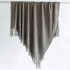 Set of 2 Decorative Throw Blanket - 50x60in Soft Knit with Fringe Edges, Lightweight, Breathable, Easy Care, Versatile, All-Season, Ideal for Lounging, Gifting view 2