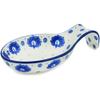 Authentic Polish Pottery Spoon Rest in Show And Tail Design Handmade in Bolesawiec Poland by Ceramika Artystyczna + Certificate of Authenticity view 1