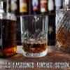 CHRISTMAS-STOCKINGS-by-STOCKINGFACTORY Personalized Whiskey Tumbler Glass | Bottom Engraving | Fathers Day | Home Bar | Gifts for Men, Dad, Grandpa | Bourbon Lowball Rock Glasses view 3