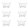 Generic SOL MAR White Wire Basket Oval Bowls 6 Pack- Versatile Metal Wire Baskets Centerpieces Floral Arrangements Decor Gifts Storage Crafts Office School Garden Bonus Item Kestes view 1