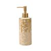 GLigeT Hand Soap Dispenser Luxurious Ceramics Soap Pump Dispenser for Countertop, Bathroom Kitchen, Hand or Dish Liquid Soap/Lotion Golden Pump Bottle, 13.1oz/390ml Soap Dispensor(Color:B) view 1