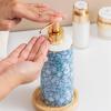 GLigeT Hand Soap Dispenser Luxurious Ceramics Soap Pump Dispenser for Countertop, Bathroom Kitchen, Hand or Dish Liquid Soap/Lotion Golden Pump Bottle, 13.1oz/390ml Soap Dispensor(Color:B) view 3