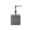 GLigeT Hand Soap Dispenser 250ml Small Ceramics Soap Dispenser Liquid Hand Soap Dispenser Square Ceramics Soap Dispenser Smooth for Bathroom, Kitchen, Commercia Soap Dispensor(Color:Gris) view 1