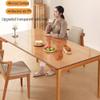 2Mm Thick PVC Table Cover Protector, Plastic Table Cover Clear Table Pad Tablecloth Protector,Dining Room Table Rectangular Vinyl Non-Slip Desk Mat for Writing Desk,Coffee Table,15.5x23.5 inch view 2