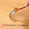 2Mm Thick PVC Table Cover Protector, Plastic Table Cover Clear Table Pad Tablecloth Protector,Dining Room Table Rectangular Vinyl Non-Slip Desk Mat for Writing Desk,Coffee Table,15.5x23.5 inch view 3