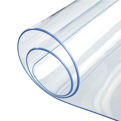 2Mm Thick PVC Table Cover Protector, Plastic Table Cover Clear Table Pad Tablecloth Protector,Dining Room Table Rectangular Vinyl Non-Slip Desk Mat for Writing Desk,Coffee Table,15.5x47 inch