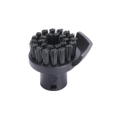 FGVGWRGV New Brushes Compatible with Karcher SC1 SC2 SC3 SC4 SC5 SC7 CTK10 Steam Cleaner Replacement Round Sprinkler Nozzle Head Cleaning Brushes(Color:Orange)