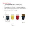 FGVGWRGV New Brushes Compatible with Karcher SC1 SC2 SC3 SC4 SC5 SC7 CTK10 Steam Cleaner Replacement Round Sprinkler Nozzle Head Cleaning Brushes(Color:Orange) view 3