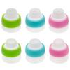 Lovelysp Nozzle Converter Coupler Single Hole/Three Holes Icing Cake Decor Tools Russian Nozzle Converter Cream Coupler Cake Decor Tools 6PCS view 1