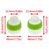 Lovelysp Nozzle Converter Coupler Single Hole/Three Holes Icing Cake Decor Tools Russian Nozzle Converter Cream Coupler Cake Decor Tools 6PCS view 4