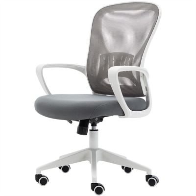 AEYSD-456 Office Chairs Ergonomic Office Chair Desk Chair Breathable Mesh Back PC Chair with Lumbar Support Arms Adjustable Swivel Rolling Task Mid Back Executive Chair Computer Chair(Color:A)