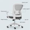 AEYSD-456 Office Chairs Ergonomic Office Chair Desk Chair Breathable Mesh Back PC Chair with Lumbar Support Arms Adjustable Swivel Rolling Task Mid Back Executive Chair Computer Chair(Color:A) view 3