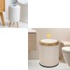 URALFA 3 Gallon White and 2.8 Gallon White Motion Sensor Trash Can view 1