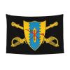 SMLBNE First Squadron 4Th Cavalry First Infantry Soft Plush Tapestry - Versatile Decor for Bedroom, Living Room, Dorm - 60x40 In view 1