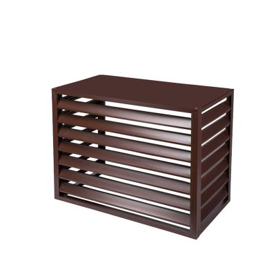 Privacy Screens Air Conditioner Louvered Outer Cover,Detachable Air Conditioner Covers,Backyard Hid Air Conditioner Fence Decorative Screen,Outer Frame Protective Cover,air Conditioner Cover/fence(Col