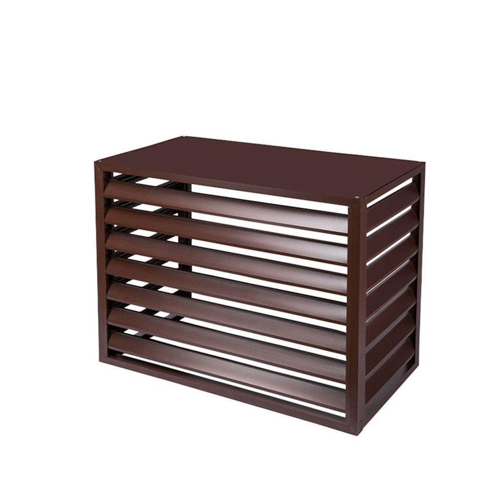 Privacy Screens Air Conditioner Louvered Outer Cover,Detachable Air Conditioner Covers,Backyard Hid Air Conditioner Fence Decorative Screen,Outer Frame Protective Cover,air Conditioner Cover/fence(Col