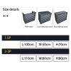 Privacy Screens Air Conditioner Louvered Outer Cover,Detachable Air Conditioner Covers,Backyard Hid Air Conditioner Fence Decorative Screen,Outer Frame Protective Cover,air Conditioner Cover/fence(Col view 3