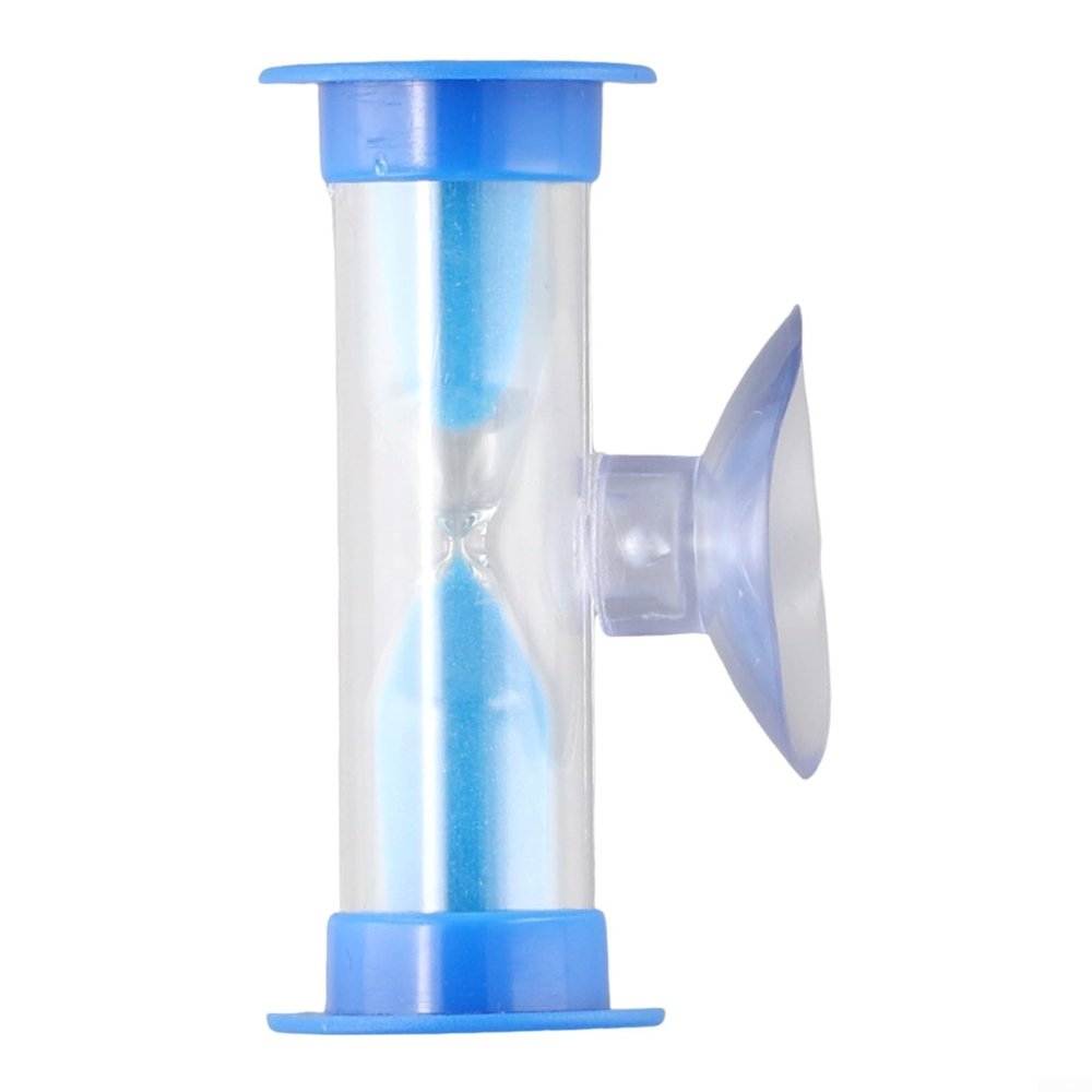 Tooth Brushing Timer, 3 Min Shower Sand Timer Hourglass with Suction Cup Hourglass Sand Timer Tooth Brushing Timers for and Teens