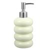ABOOFAN Ceramic Soap Dispenser, Shampoo Lotion Pump Bottle Chubby Donut Bathroom Bottle Refillable Liquid Bottle Conditioner Container for Kitchen Washroom 450ml view 1
