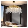 INTRIXX Designer Dining Room Chandelier Crystal Grape Chandelier Luxury LED Living Room Indoor French Fixtures,Crystal Chandelier view 1