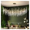 INTRIXX Designer Dining Room Chandelier Crystal Grape Chandelier Luxury LED Living Room Indoor French Fixtures,Crystal Chandelier view 4