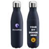 SMLIXE Personalized Custom Water Bottles Print in USA 17oz 60 Pcs Stainless Steel Double Wall Insulated Leakproof Cups With Colorful Text Logo for Sports Outdoors view 1