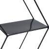 Kuuleyn Wall Mounted Hexagonal Floating Shelves Black Set Storage Honeycomb Wall Shelf for Bedroom Living Room Office Wall Shelf Decoration(Black) view 4