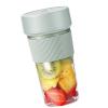 350ml Electric Juicer Cup, 5W 18000 RPM Portable Blender USB Rechargeable Electric Juicer Blender Portable Mini Blender Juicer with Straw Lanyard for Home School Office view 3