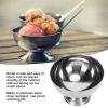 4Pcs Stainless Steel Dessert Bowl, Multi Functional Ice Cream Bowls Drop Resistant Rustproof Small Snack Bowls Serving Bowls with Forks for Hotels Restaurants view 3