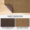koloko 2ft x 55ft Runner Rug Non-Slip Outdoor Indoor Carpet Runner Custom Size Floor Runners Area Rugs Mat with Rubber Backing for Hallway Entryway Balcony Patio Kitchen Garage Stair Laundry view 2