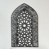 iwa concept Ayatul Kursi Mihrab Dome Design, Islamic Wall Art, Arabic Calligraphy, Prayer Room Decor, Housewarming Gift for Muslims at Ramadan (Large, Black) view 1