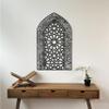 iwa concept Ayatul Kursi Mihrab Dome Design, Islamic Wall Art, Arabic Calligraphy, Prayer Room Decor, Housewarming Gift for Muslims at Ramadan (Large, Black) view 2