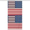 LXTDPBK American Flags Shower Curtain Textured Shower Liner Curtain Heavy Bathroom Shower Curtains with Grommets and Hooks Decor Bath Shower Curtains Set for Showers Bath Tubs 36'' X 72'' view 1