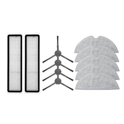 SQJZWOD Compatible for Dreame D9 D9 MAX. Accessories Mop Cleaning Cloth HEPA Filter Main Brush Kit Rag, Replacement Robot Vacuum Cleaner Parts(Color:23), tan9983cd00