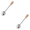 Cabilock 2pcs Stainless Steel Tea Leaf Infuser Fine Mesh Strainer Tea Strainer Tool for view 1