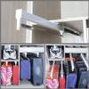 Adjustable Clothing Organizer Holder - Extendable Clothes Rail With 2 Sliding Track, Pull Out Closet Rod Adjustable 30-80cm Wardrobe Rail Clothes Rack, Load-bearing 25kg(Color:B,Size:550mm/21.6inch) view 3