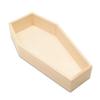 Coffin Tray 12-inch, Pack of 6 Blank Wood Coffin Shelves, Halloween Tray for Charcuterie Tray and Coffin Shaped Decor, by Woodpecker view 1