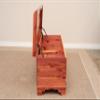 Rustic Red Door Co. Cedar Hope Chest with Waterfall Top, Amish Made Wooden Storage Trunk Box for Bedroom, Blanket, Clothes, Anti-Slam Hinges and Lock, 42", Cedar Wood, Natural Stain view 4