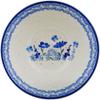 Polmedia Polish Pottery Bowl 6-inch - Street Views Pattern Handmade in Boleslawiec Poland by Ceramika Artystyczna + Certificate of Authenticity view 2