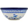 Polmedia Polish Pottery Bowl 6-inch - Street Views Pattern Handmade in Boleslawiec Poland by Ceramika Artystyczna + Certificate of Authenticity view 3